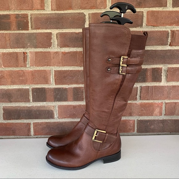 naturalizer brown riding boots